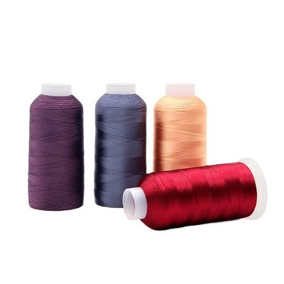 3500Y 120d/2 100% Rayon Mercerizzato Filato di ricamo per accessori di ricamo a macchina