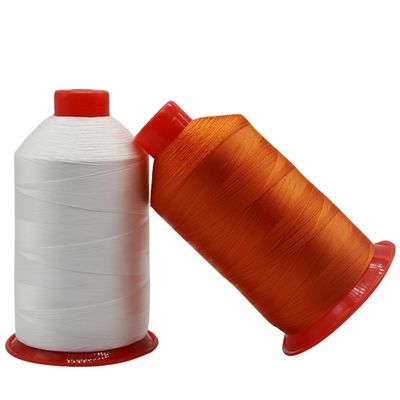 Materiali industriali ad alta temperatura legati al nylon poliestere Tex70 210D/3 filo torto