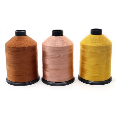 Filo di nylon accoppiato 210D/3 da 3.000 iarde per tessuti per pelle e capelli da tappezzeria resistenti