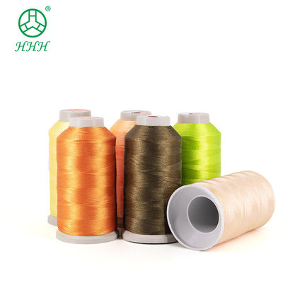 Filato di poliestere Vietnam ricamo 120D 2 Alta resistenza 40 bobine accettato OEM/ODM Core Spun Yarn