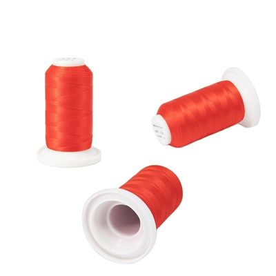 Poliestere / viscosa 120d/2 filo multicolore per la macchina di ricamo campione inviare 30g
