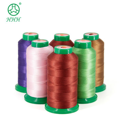 Cucitura in poliestere 210d filo di nylon a tre strati ad alta tenacità per prestazioni di cucitura resistenti