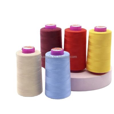 3300 Yard TKT120 Modello di filo da cucire tinto 100% poliestere OEM Dal 2005 campione gratuito