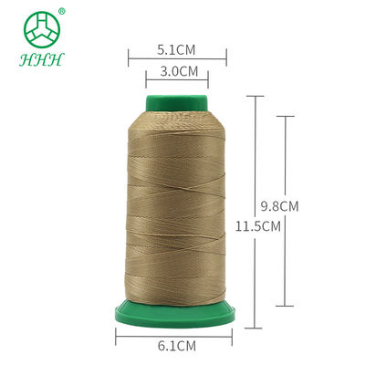 100% filo di cucitura in poliestere resistente per forniture per auto resistente e resistente
