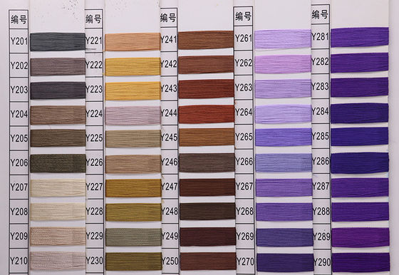 Boho mille colori 100% viscosa rayon ricamo mercerizzato filo di filamento tipo filato