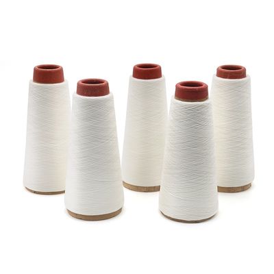 20/2 40/2 Filato di cucitura in poliestere spunto con modello bianco cerato 100% fornitura di poliestere all'ingrosso