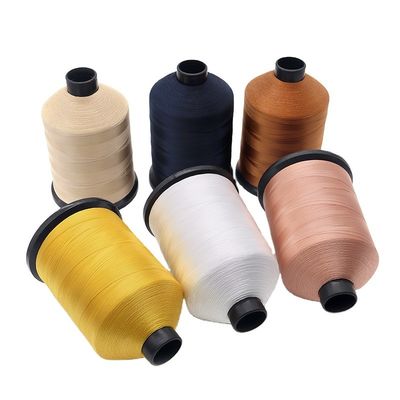 Filati di cucitura a guanto 1 lb di nylon66 69 filati di poliestere a guanto per scarpe di pelle