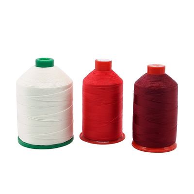 Filati di cucitura a guanto 1 lb di nylon66 69 filati di poliestere a guanto per scarpe di pelle