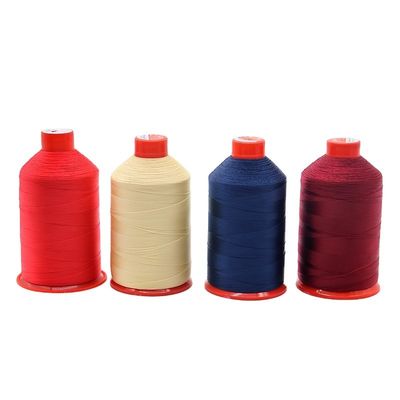 Prodotti per l'outdoor Filato di poliestere legato ad alta tenacità Tex 45/70 Filato di nylon mercerizzato