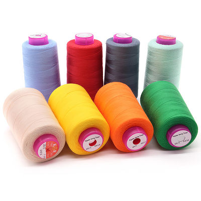 Kangfa 20s/6 100% Polyester Bag Closing Thread Nastro di cucitura per borsa e OEM ODM