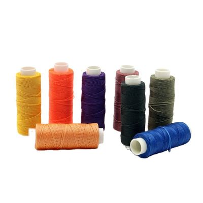 12g 60m Filato spunto cucitura a mano cucitura filo cerato per cuoio fai da te 80 colori su misura