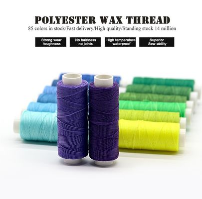 12g 60m Filato spunto cucitura a mano cucitura filo cerato per cuoio fai da te 80 colori su misura