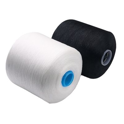 OEM 40/2 20/3 30/3 100% filato di poliestere spunto con resistenza chimica e disegno bianco grezzo