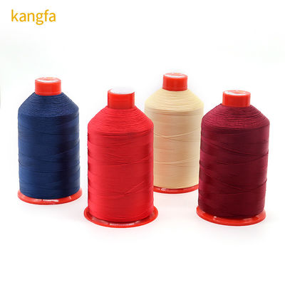 T90 280D/3 N66 fili di cucitura di nylon legato per tappezzeria in pelle impermeabile 1100 Yards