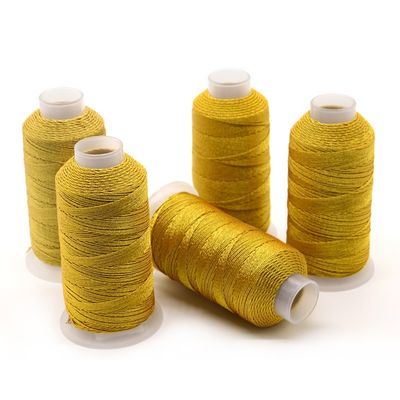 123g d'argento Effetto lucente Artiglieria fai da te Braccialetto String Stitch Tatting Yarn per artigianato