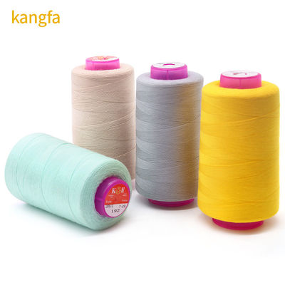 Poliestere/cotone filo di cucitura a torsione 3000yds per tessitura 100% poliestere spunto 40/2