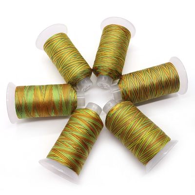 Filtro di cucitura arcobaleno 100% poliestere spunto per cucitura incrociata