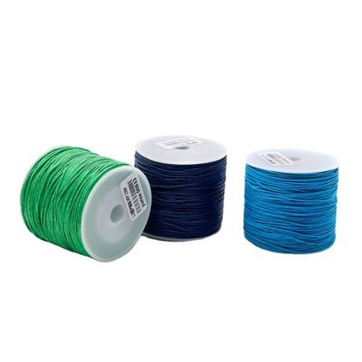 Acqua resistente cucitura cucitura cotone filo cerato cordone per cuoio 1 mm