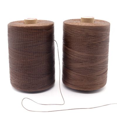 OEM ODM Accpet 1mm Colore braccialetto a mano cucito a corda tessuta con filo a cera piatto 210D/16