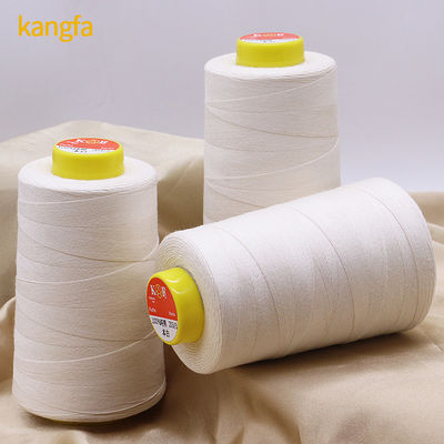 3000 Yard Overlock Cone Sewing Thread 100% cotone per il disegno tinto a macchina OEM ODM