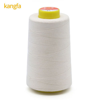 3000 Yard Overlock Cone Sewing Thread 100% cotone per il disegno tinto a macchina OEM ODM