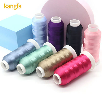 5000 Yard Polyester Fitti di ricamo Vibrante e colorfast per la macchina di ricamo