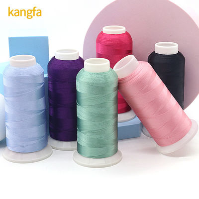5000 Yard Polyester Fitti di ricamo Vibrante e colorfast per la macchina di ricamo
