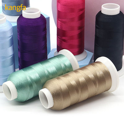 5000 Yard Polyester Fitti di ricamo Vibrante e colorfast per la macchina di ricamo