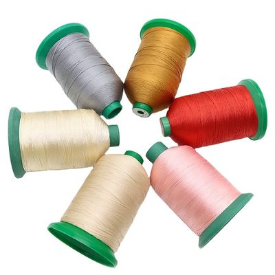400 g Rulli di filo intrecciato da 1 mm 210D/16 filo di poliestere non cerato per l'industria tessile