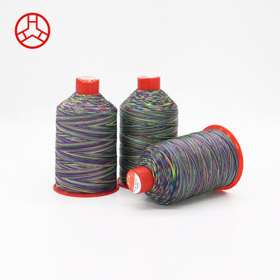 Tex 70 Multicolor Rainbow 69 Nylon 66 FDY filo legato con disegno tinto e 250g di peso