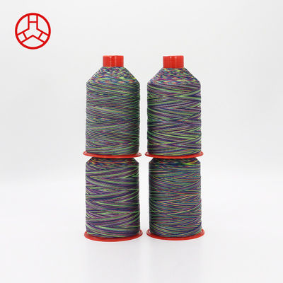 Tex 70 Multicolor Rainbow 69 Nylon 66 FDY filo legato con disegno tinto e 250g di peso