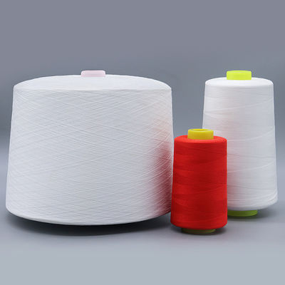 Fabbricazione Produrre 1,25 kg di filati di poliesteri spuni bianchi grezzi 60/2 resistenti a sostanze chimiche