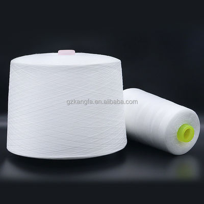 60/2 Filtro di fili di cucitura mercerizzati 100% poliestere Tfo tubo di tintura senza nodi con 1