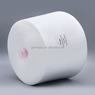 60/2 Filtro di fili di cucitura mercerizzati 100% poliestere Tfo tubo di tintura senza nodi con 1