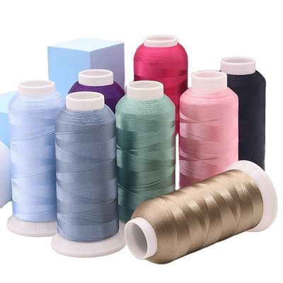 Sostenibile 720 colori 120D/2 100% filo di ricamo in poliestere per ricamo a macchina