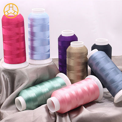 Sostenibile 720 colori 120D/2 100% filo di ricamo in poliestere per ricamo a macchina