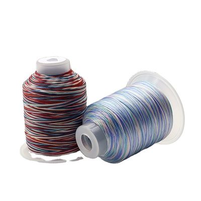 100 g filo ricamo multicolore variegato 1000 metri per progetti di maglieria a mano