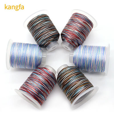 100 g filo ricamo multicolore variegato 1000 metri per progetti di maglieria a mano