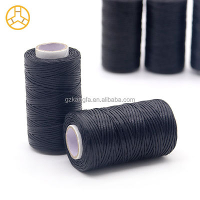 Conteggio di 16 filati Filtro di nylon da cucire a mano 0,8 mm per ricami di filo di cera di pelle fai da te