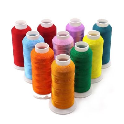 125G 4000 Yard 120d/2 100% filo ricamato in poliestere per macchina da cucire computerizzata