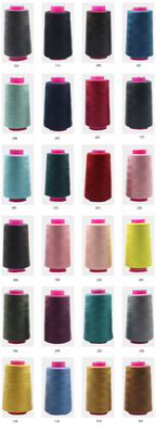 40s/2 100% filo di cucitura a staple in poliestere Filato tipo Spun e resistenza all'abrasione