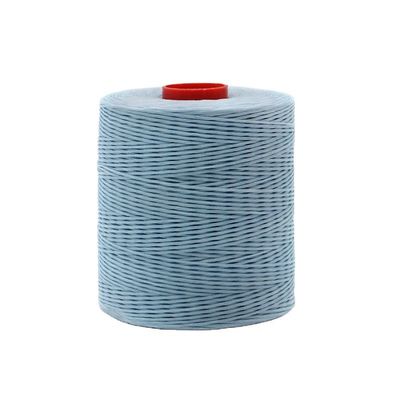 Tessitura 0.8MM 100% filo cerato in poliestere per cucitura in pelle 210D/16 filo cerato piatto