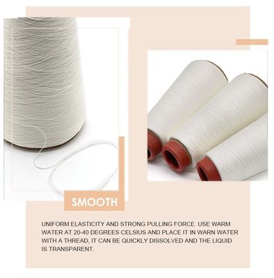 100% poliestere 40s/2 20 gradi filo di filato Pva idrosolubile per cucire maglia Pva