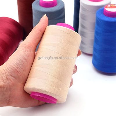 5000yds filo della macchina da cucire 100% filo da cucire in poliestere spunto 40/2 OEM ODM accettato