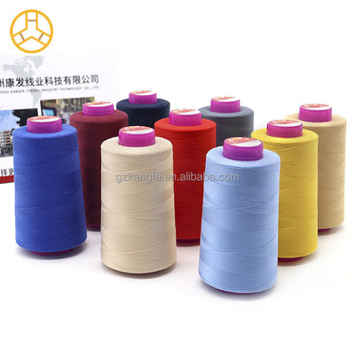 5000yds filo della macchina da cucire 100% filo da cucire in poliestere spunto 40/2 OEM ODM accettato