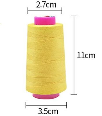 Filati di poliestere di cotone 100 g 3300 y per cono 40s/2 Filati di cucitura per applicazioni pesanti