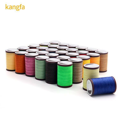 Filo di cuoio rosso Kangfa Boho 0,35-0,8 mm per cucire aghi reali circolari cerati