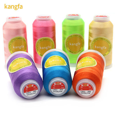 4000 Yards Industrial Threaded Sewing Thread per cinture di sicurezza Macchina di ricamo 120d/2