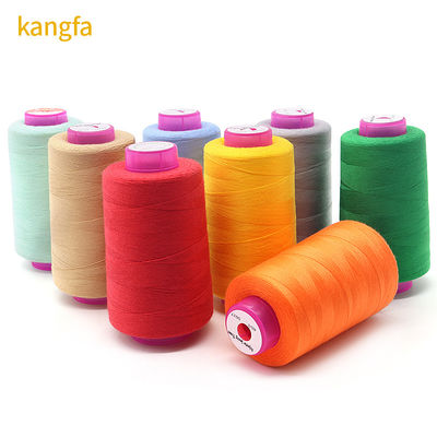 Tipo di filato spunto Personalizzato 20/2 Filato di cucitura a base di poliestere cotone con ridotto restringimento