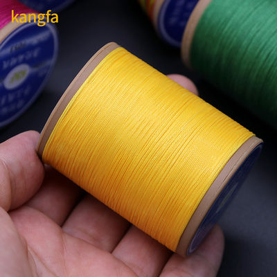 1.2mm 60m-110m Lunghezza cordone di cera per sacchetto a mano filo di cucitura scarpe filo e filo di gomma